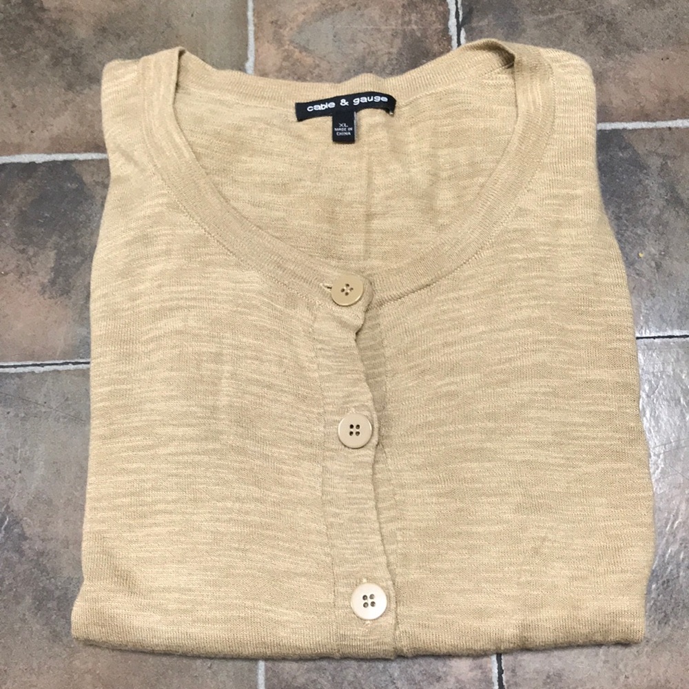 💥💥💥 Cable & Gauge Sweater